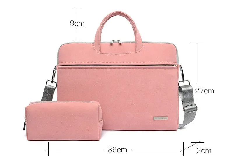 Stylish PU Leather Laptop Backpack | Durable Design | Waterproof Fabric | Fits MacBook and Notebooks | Shoulder Bag or Handbag