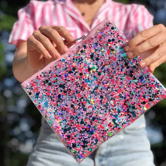 Sugar Rush Confetti Everything Pouch
