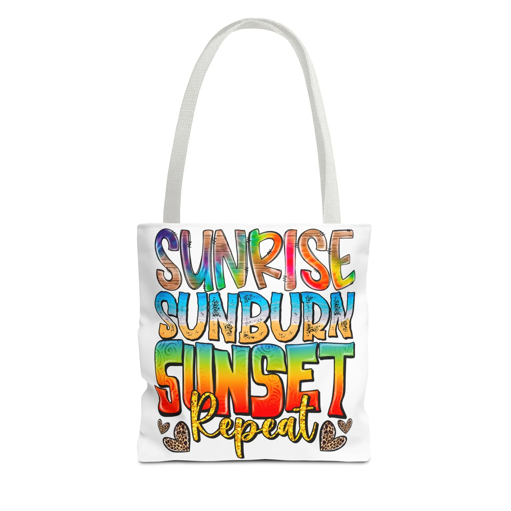 Sunrise Sunburn Sunset Repeat Tote Bag