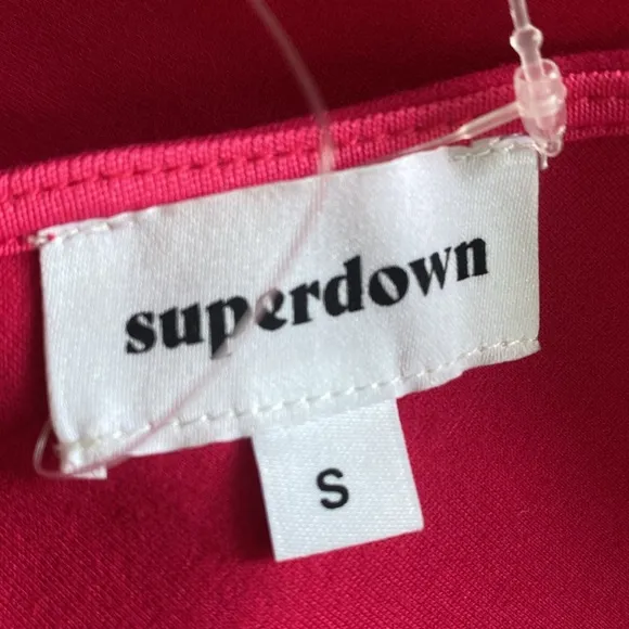 Superdown S Nava Asymmetrical Mini Dress