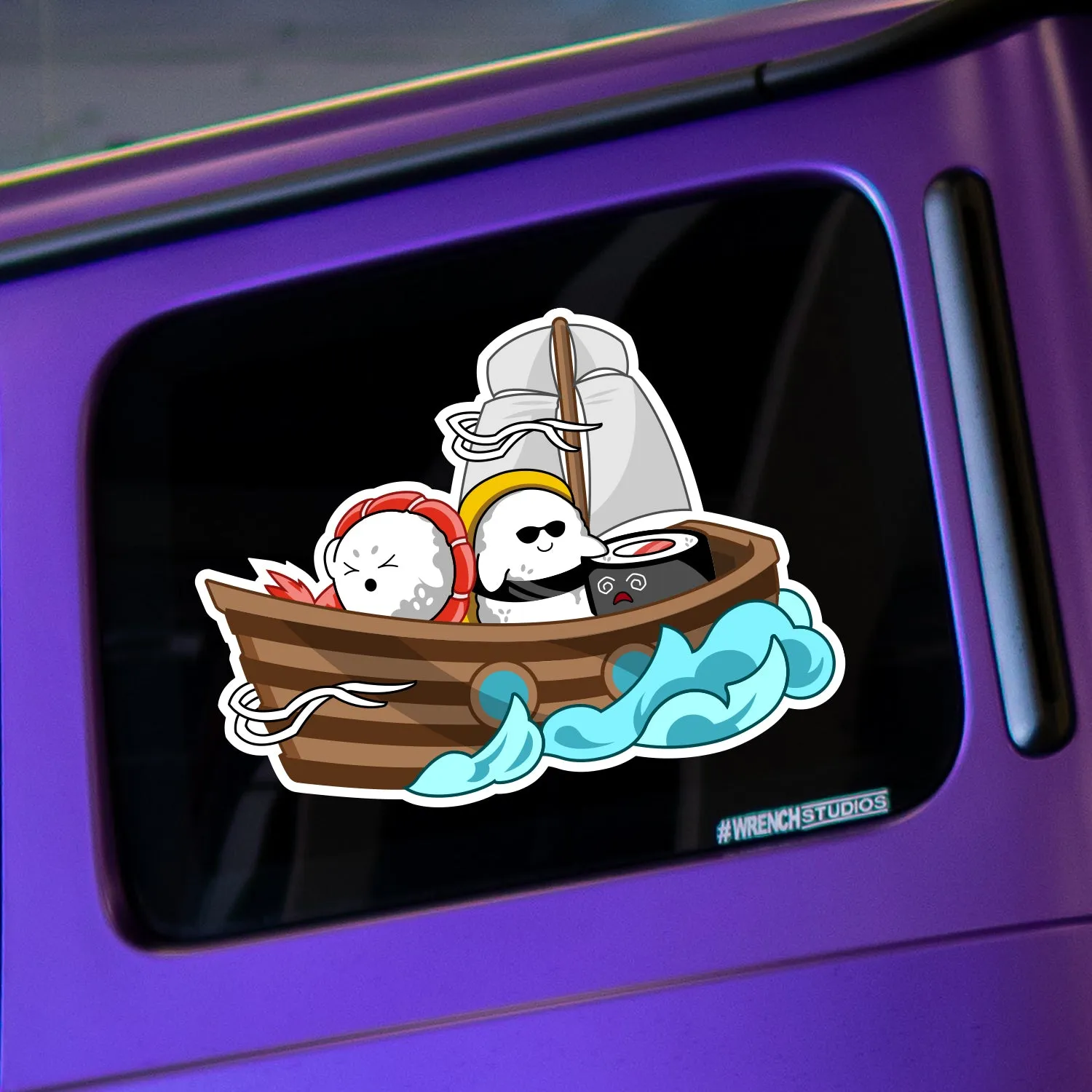 Sushi Boat Journey Sticker