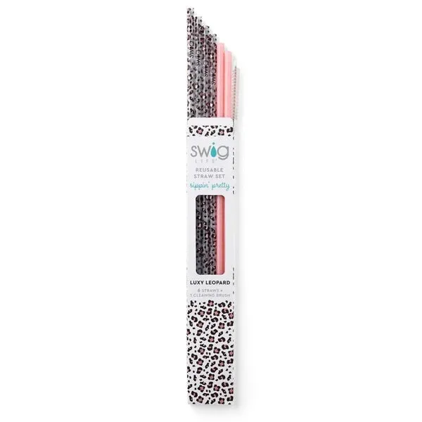 Swig Reusable Straw Set-2 Colors available