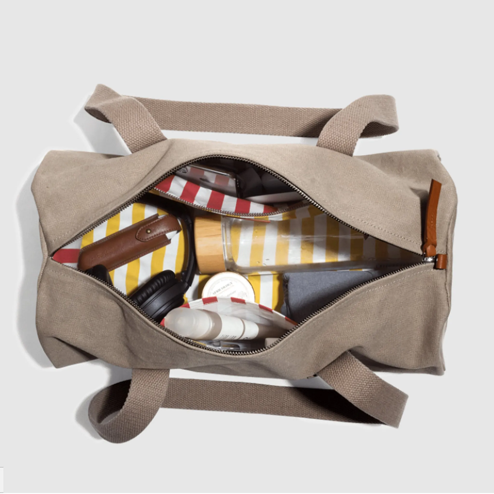 Swing Duffle Bag, Khaki Beige
