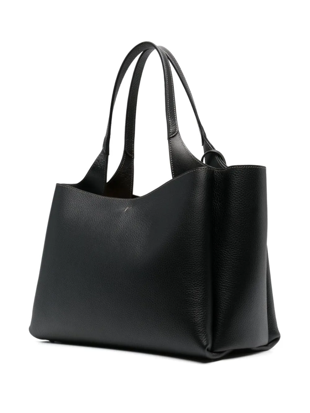 T timeless medium leather tote bag