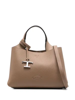 T timeless micro leather handbag