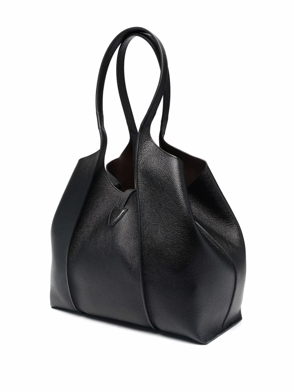 T timeless mini leather tote bag
