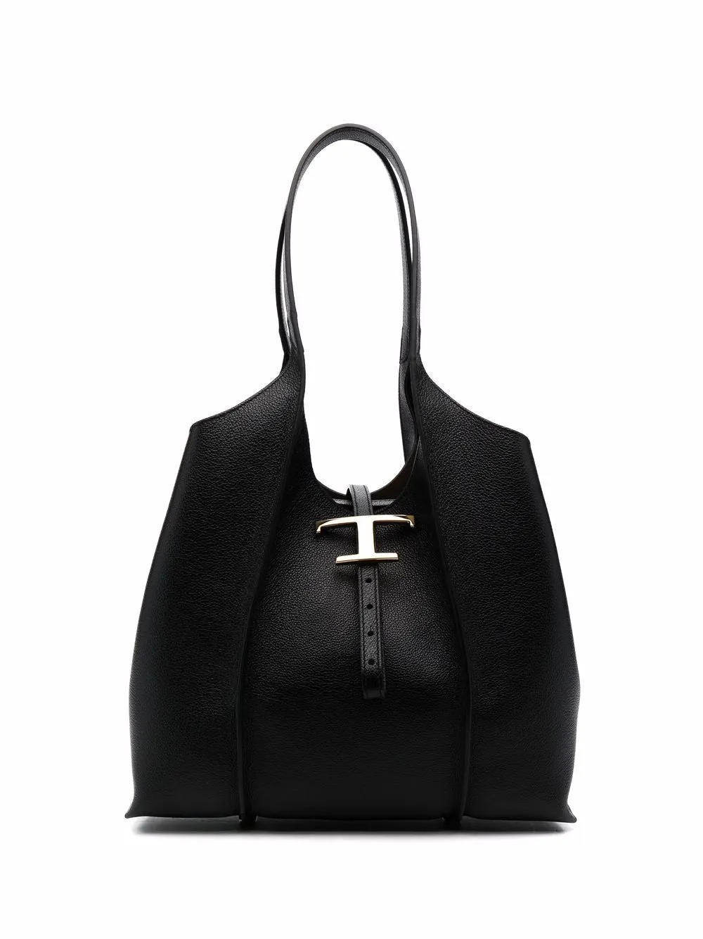 T timeless mini leather tote bag
