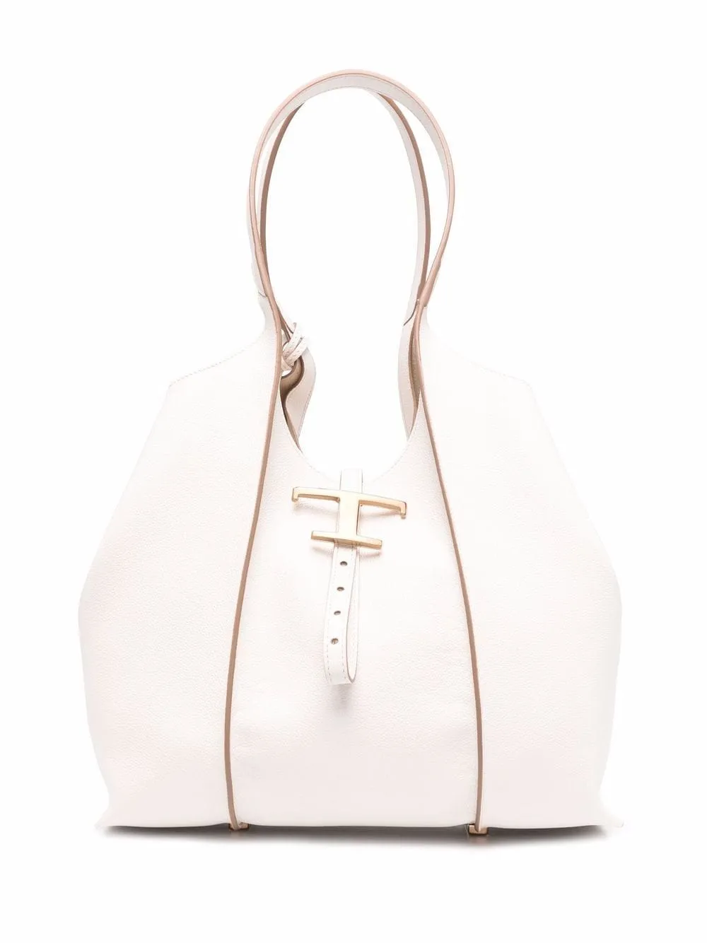 T timeless mini leather tote bag