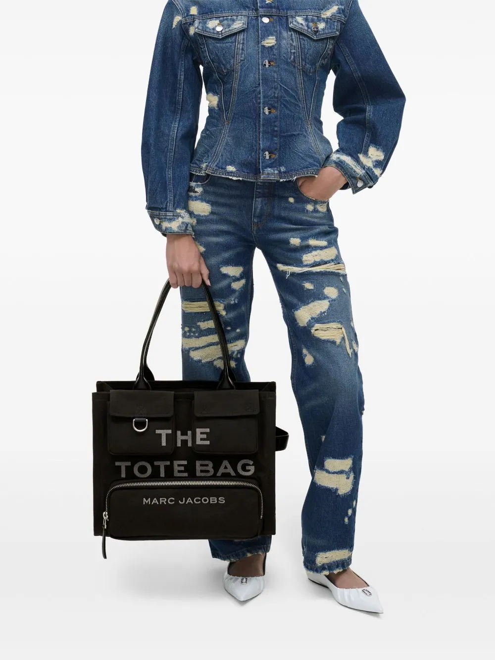 The tote bag large canvas tote