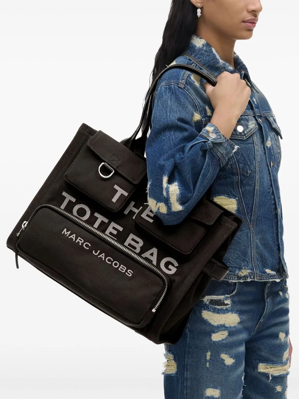 The tote bag large canvas tote