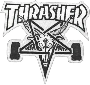 Thrasher - Skategoat Patch White