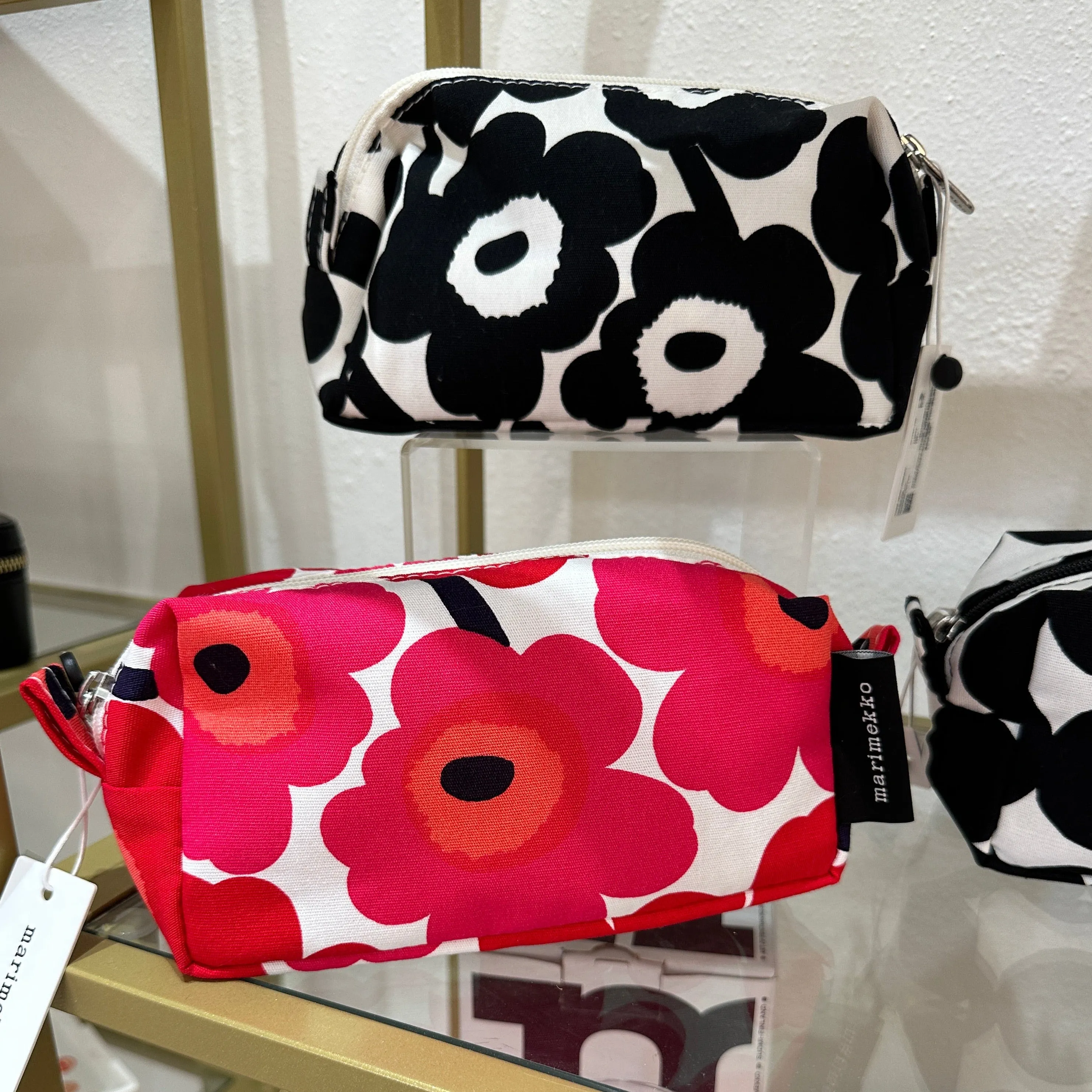 Tiise Mini Unikko Cosmetic Case/Red