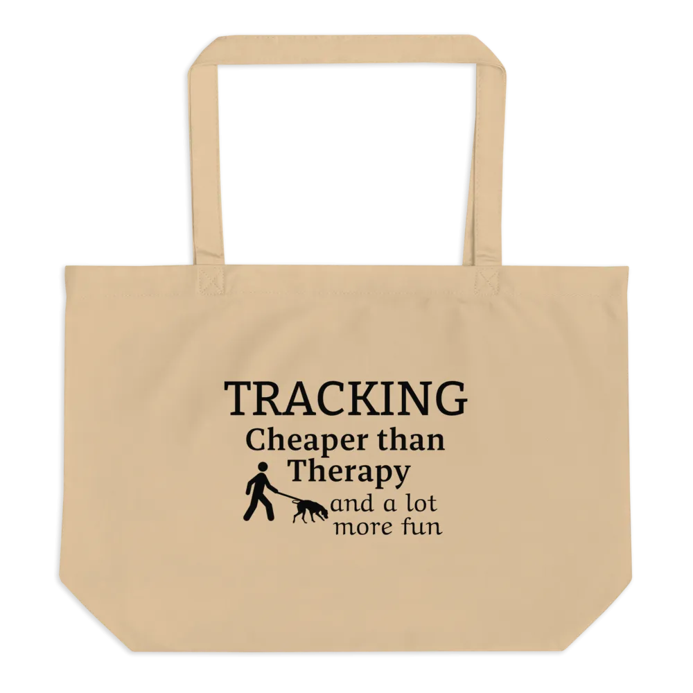 Tracking Cheaper than Therapy X-Large Tote/Shopping Bag