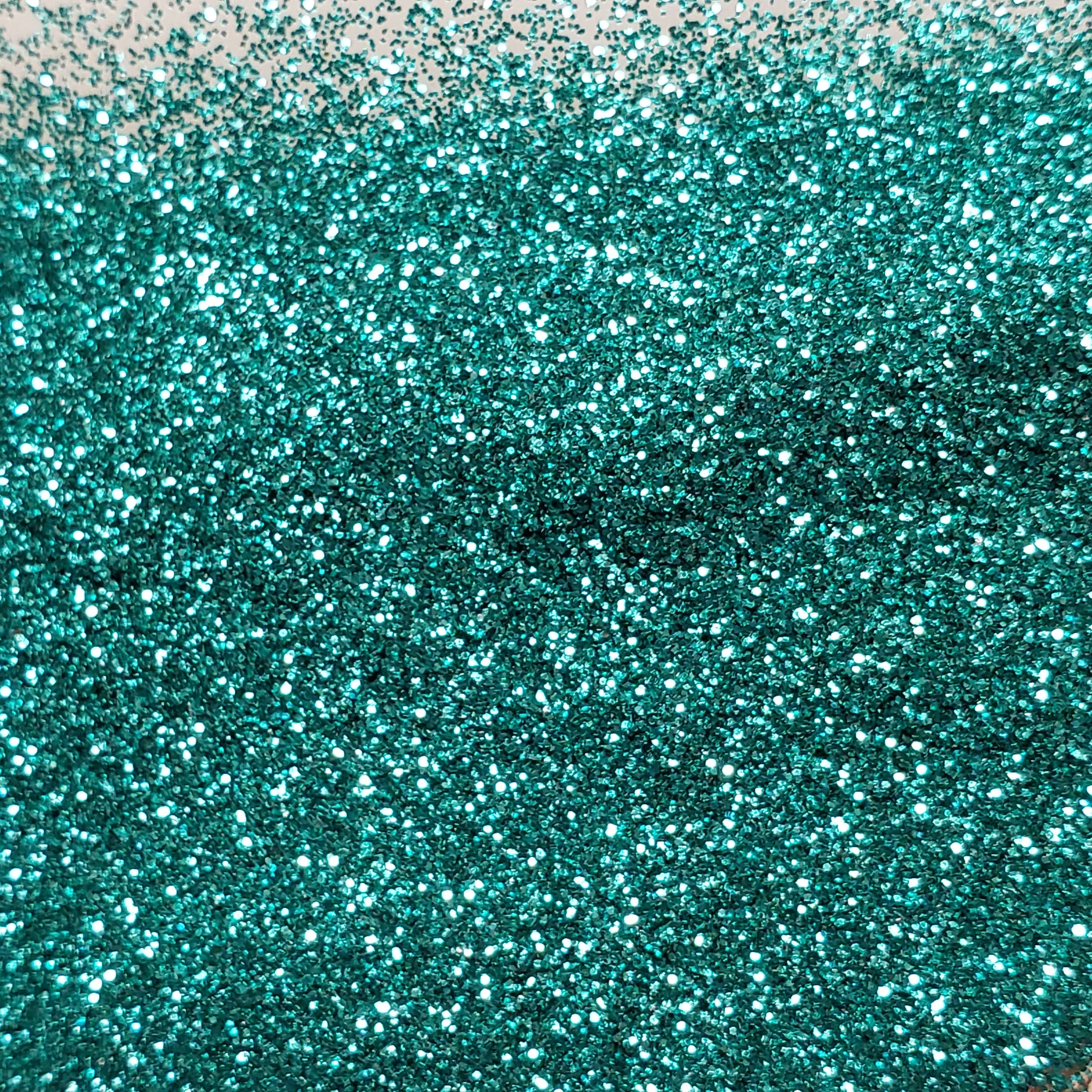 True Teal Glitter