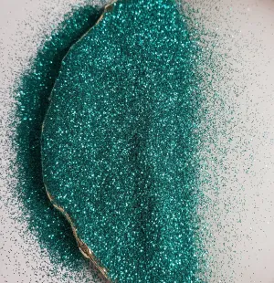 True Teal Glitter