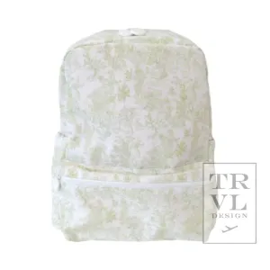 TRVL Backpacker Bunny Toile Green