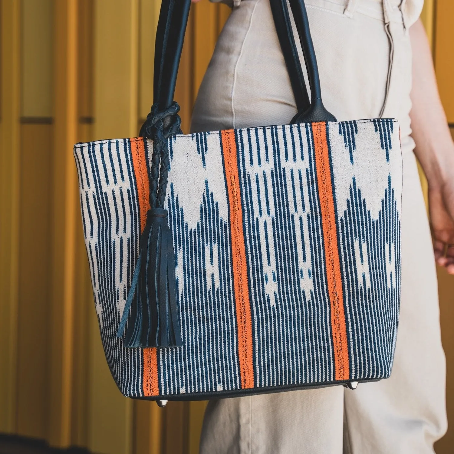 Upcycled Scarf Tote