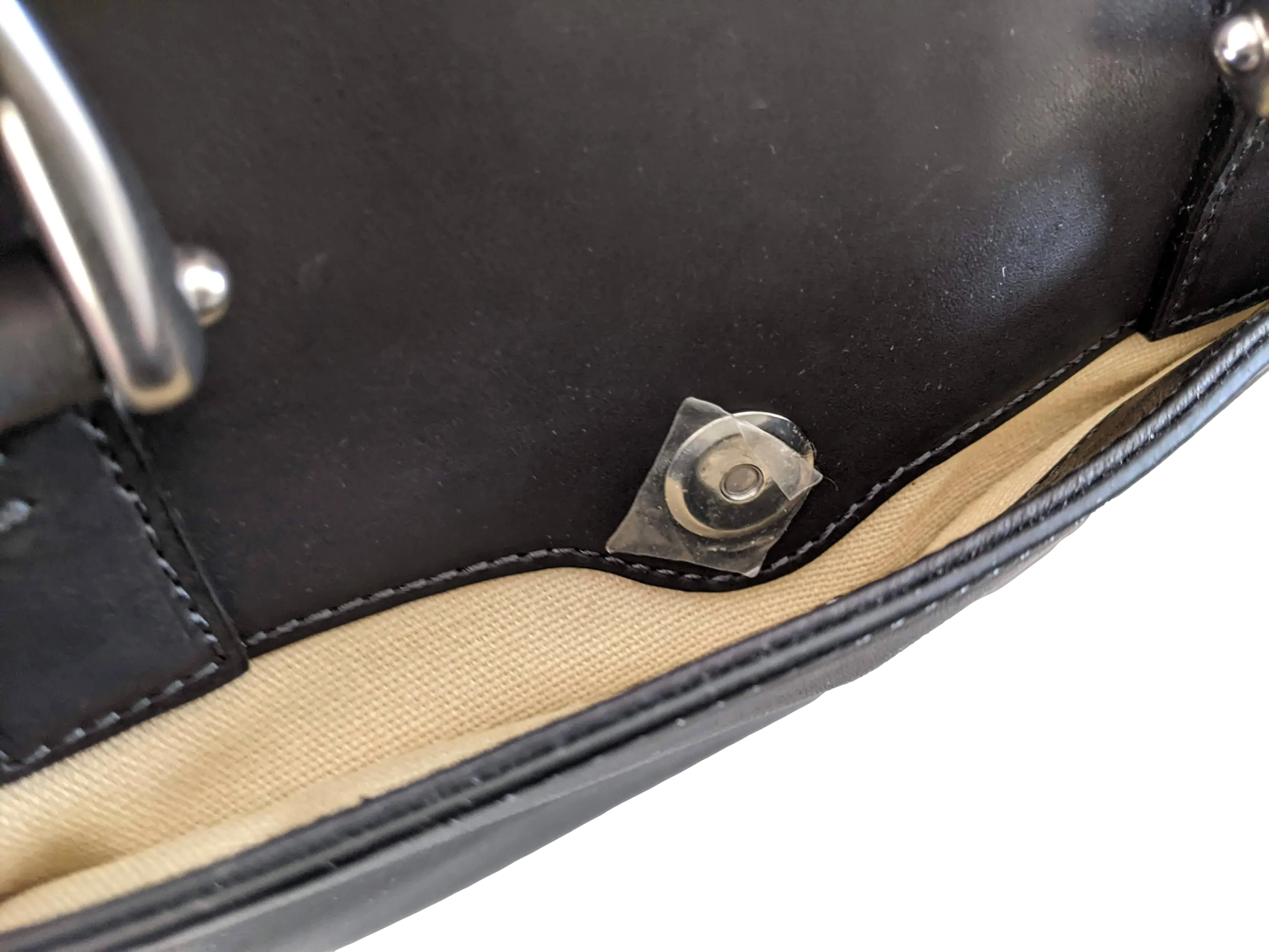 VAN ASTYN Black Barenia Calfskin Leather Shopping Bag 30 cm, New with Dustbag, Made in Switzerland!
