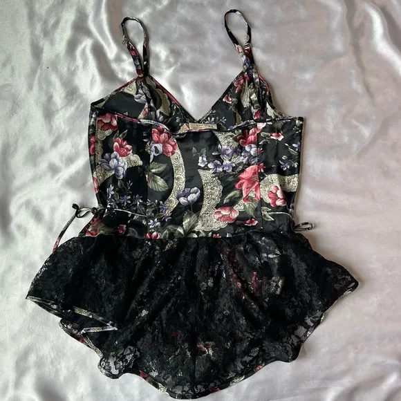 Victoria's Secret Vintage Gold Label Bodysuit