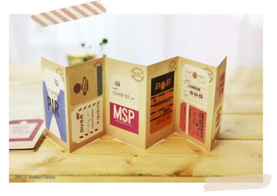 Vintage Traveltag Label Set - Vol.1