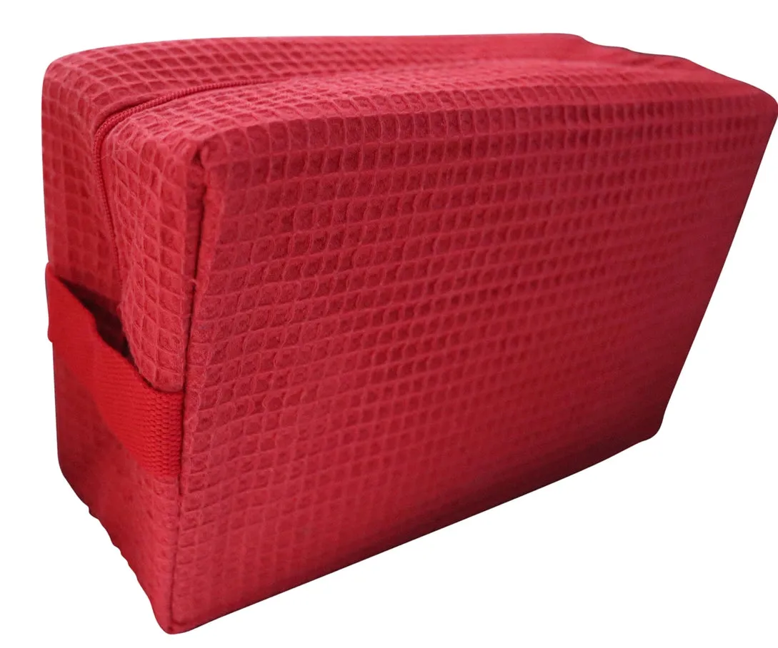 Waffle Weave Make-Up Bags