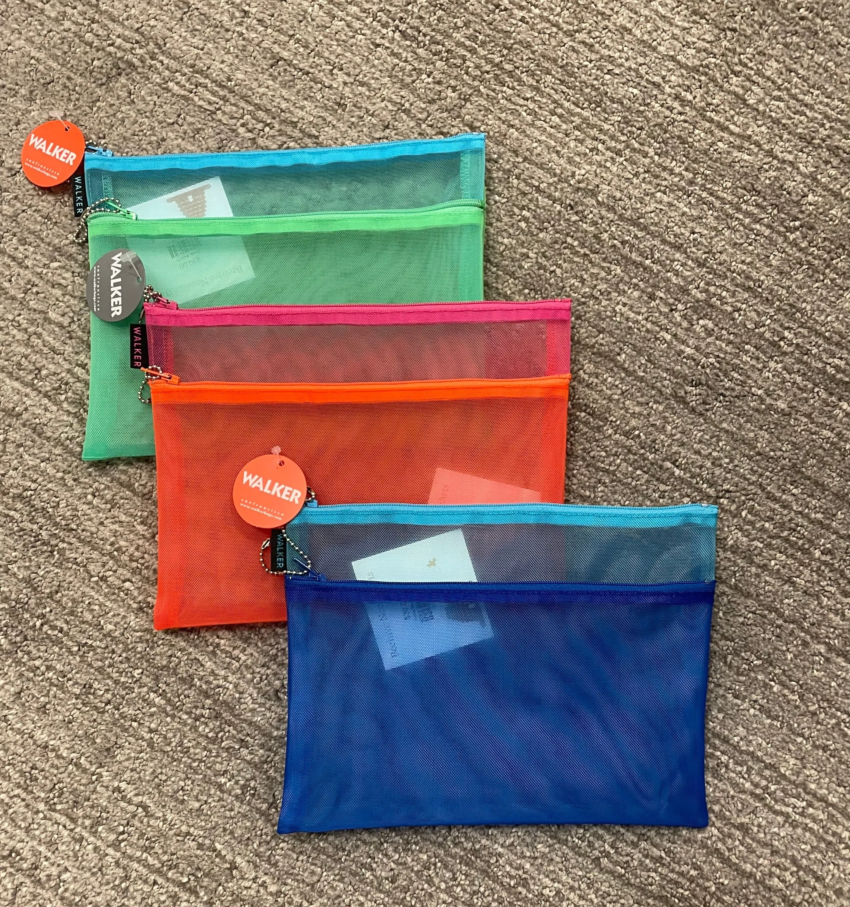 Walker Bags 7x9 double zipper