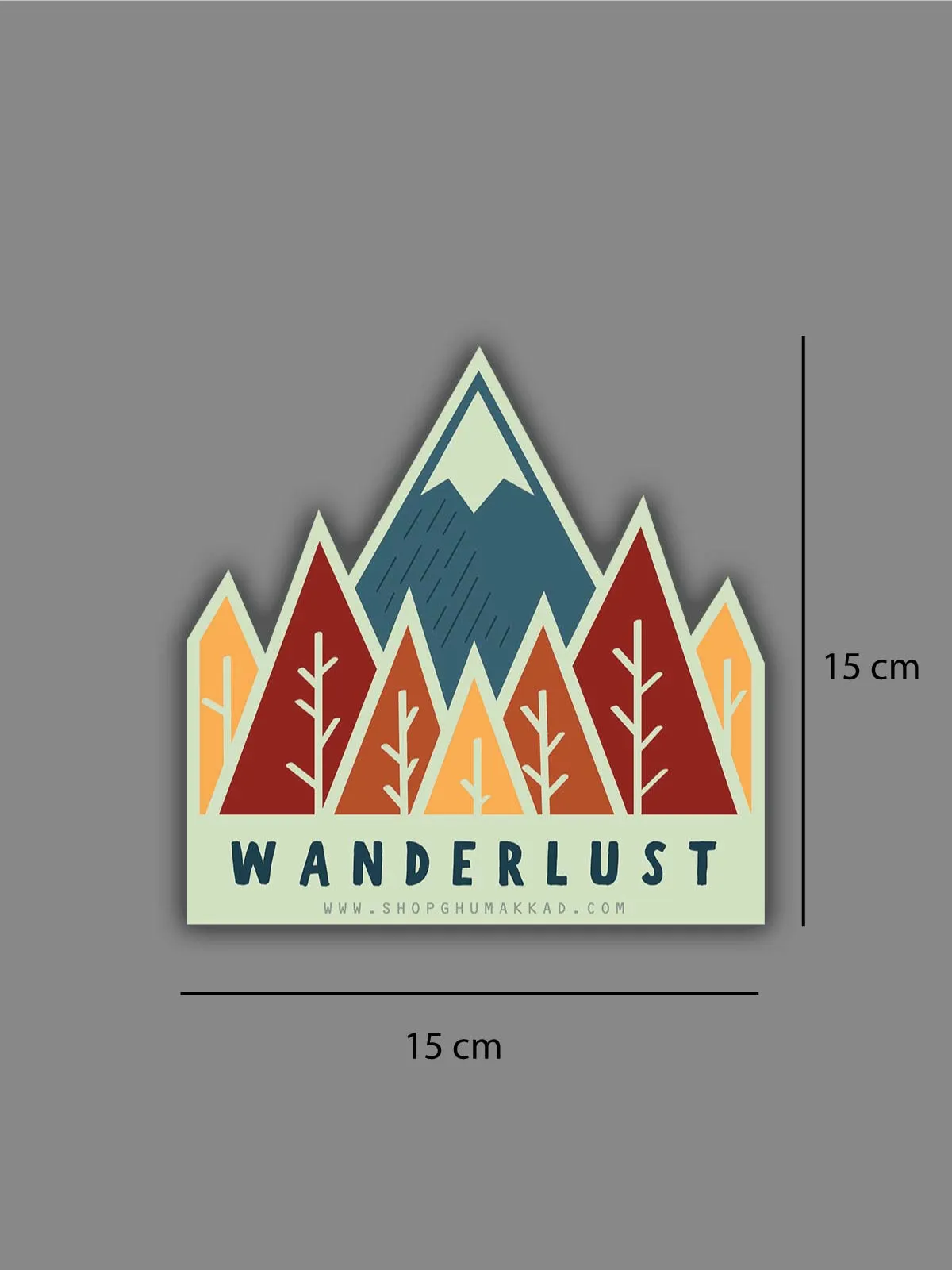 Wanderlust  | Laptop / Car Sticker