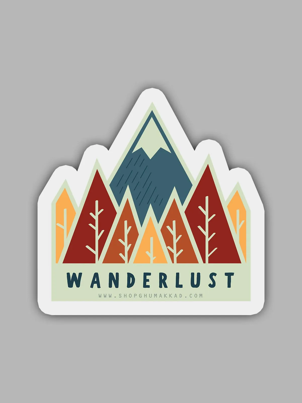 Wanderlust  | Laptop / Car Sticker