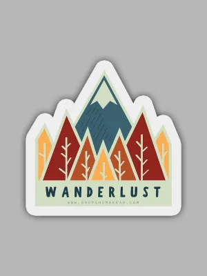 Wanderlust  | Laptop / Car Sticker