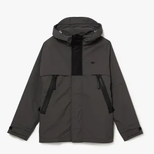 Water Repellent Parka Black