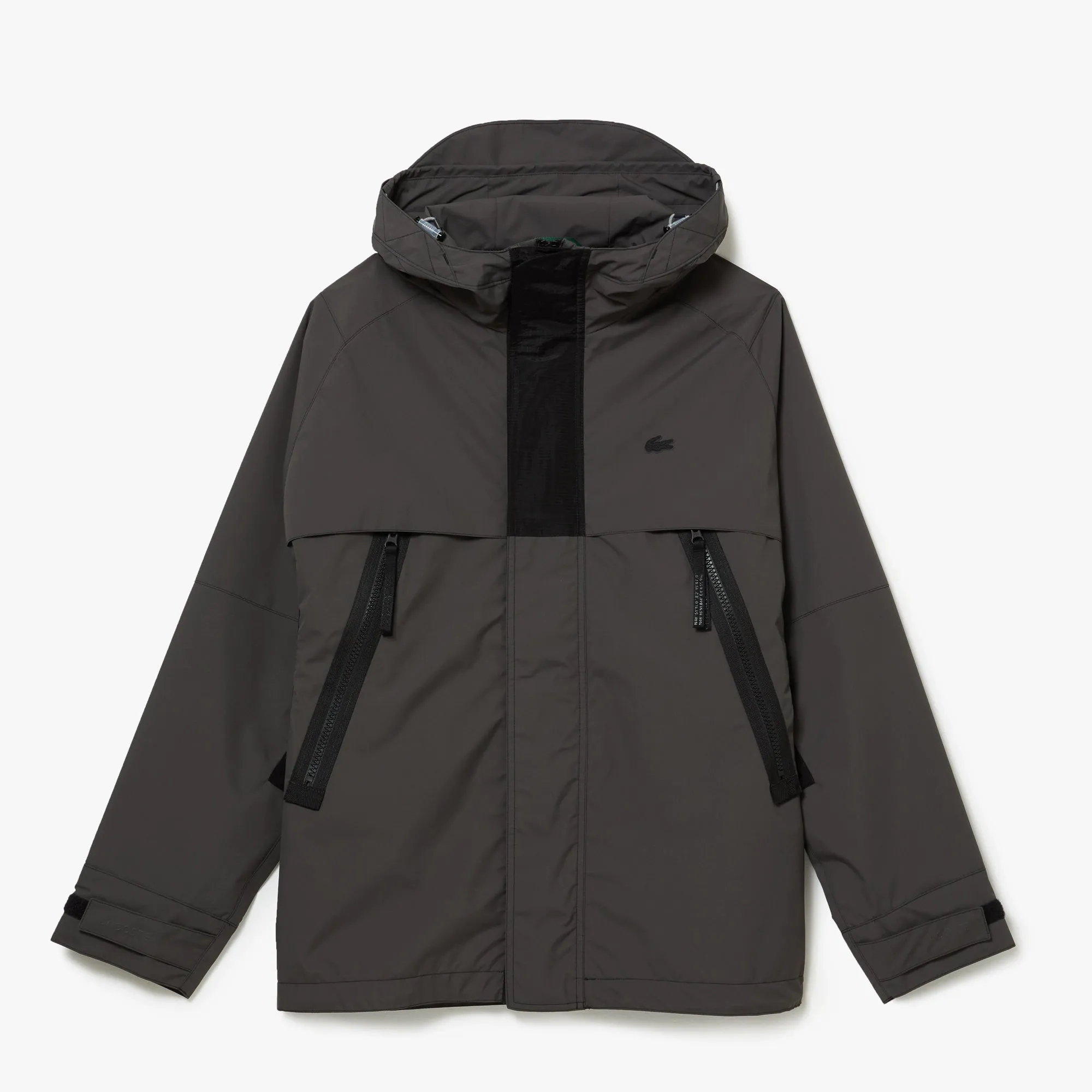 Water Repellent Parka Black