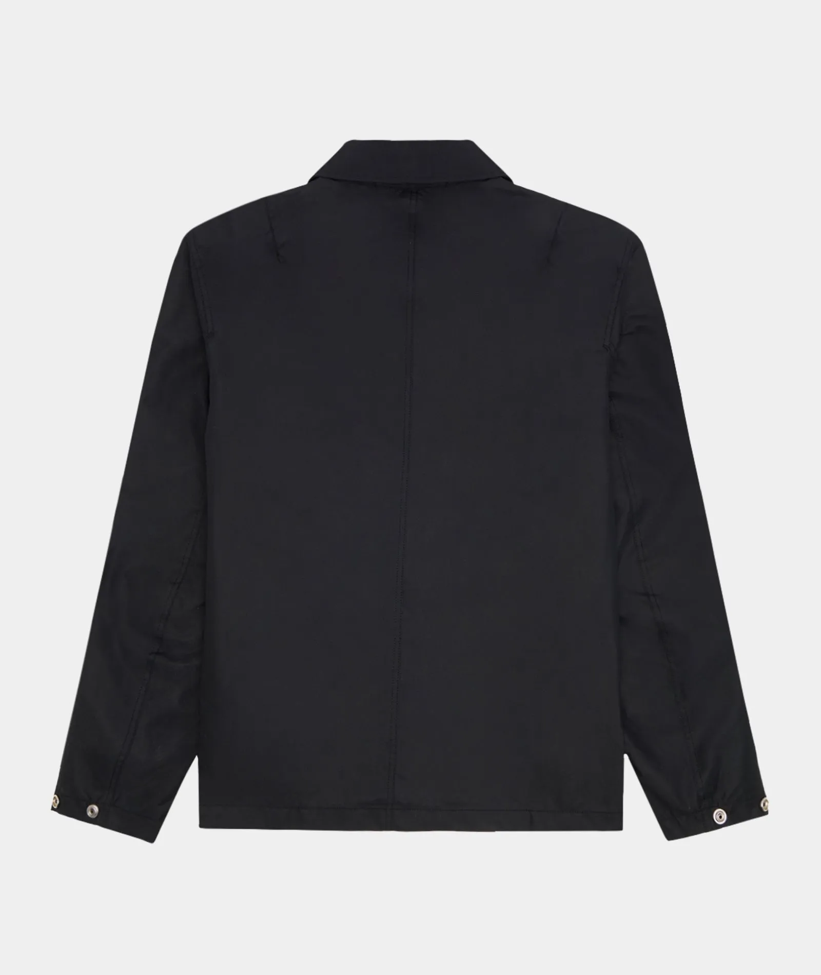 Water Repellent Zipper Jacket - Black