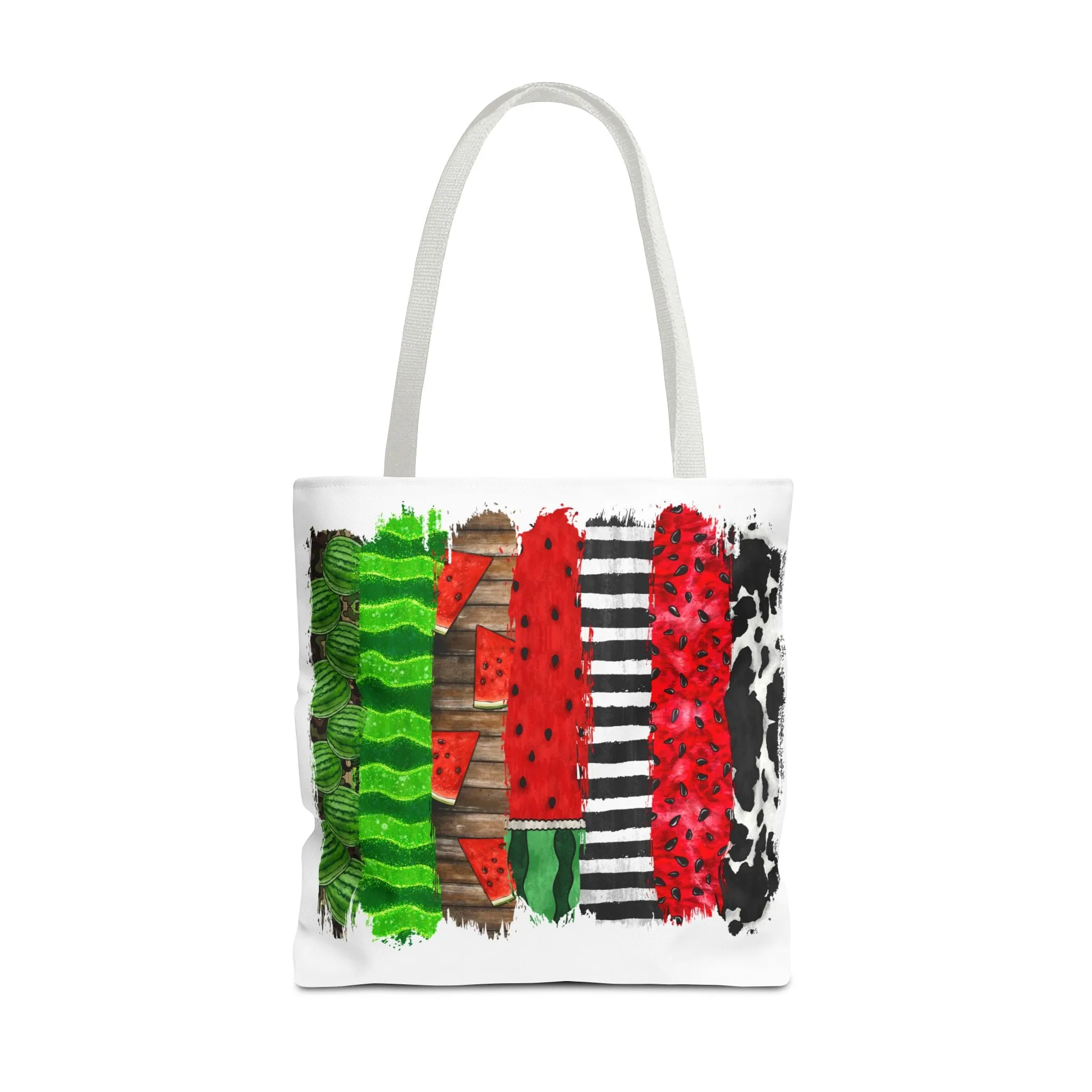 Watermelon Brush Stroke Tote Bag
