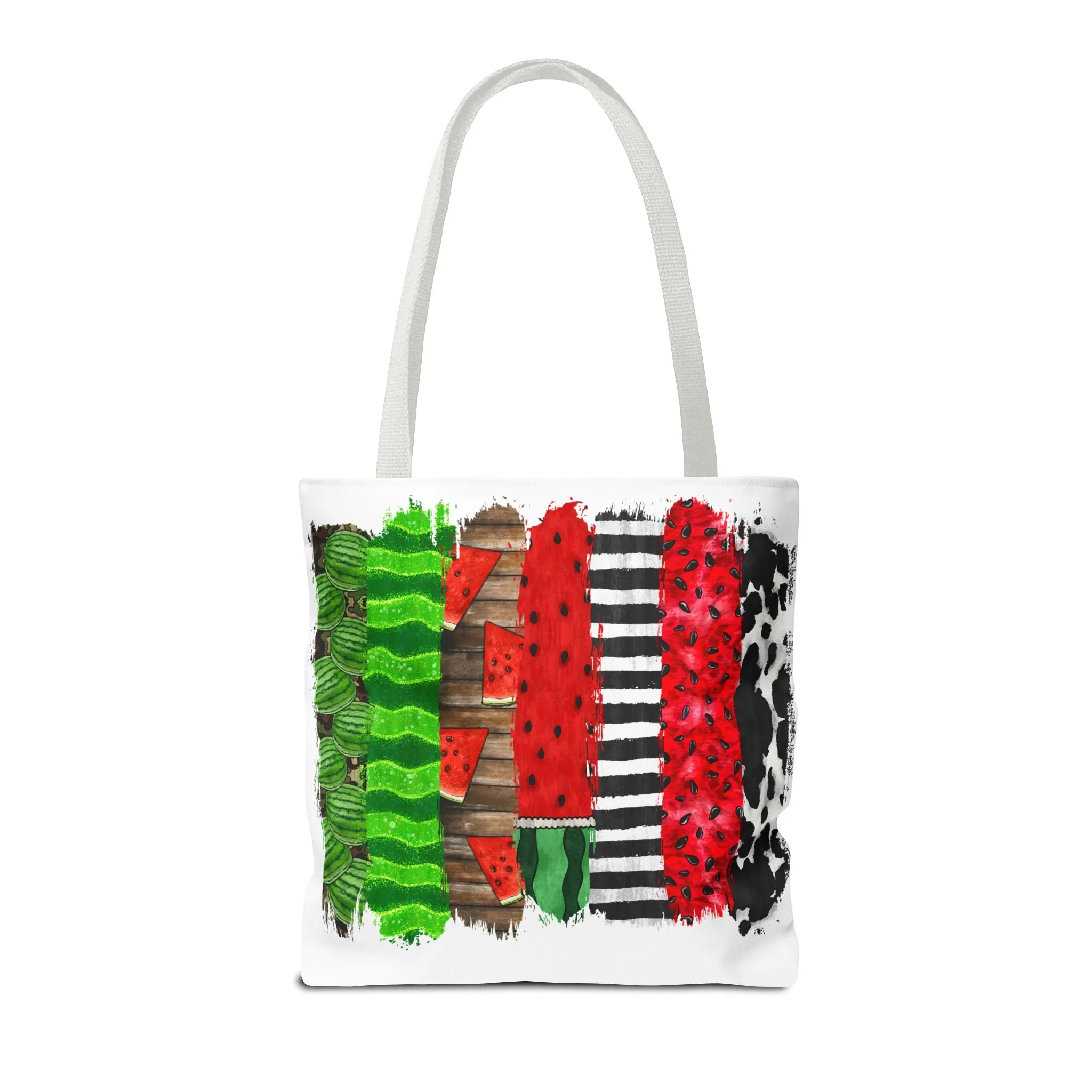 Watermelon Brush Stroke Tote Bag