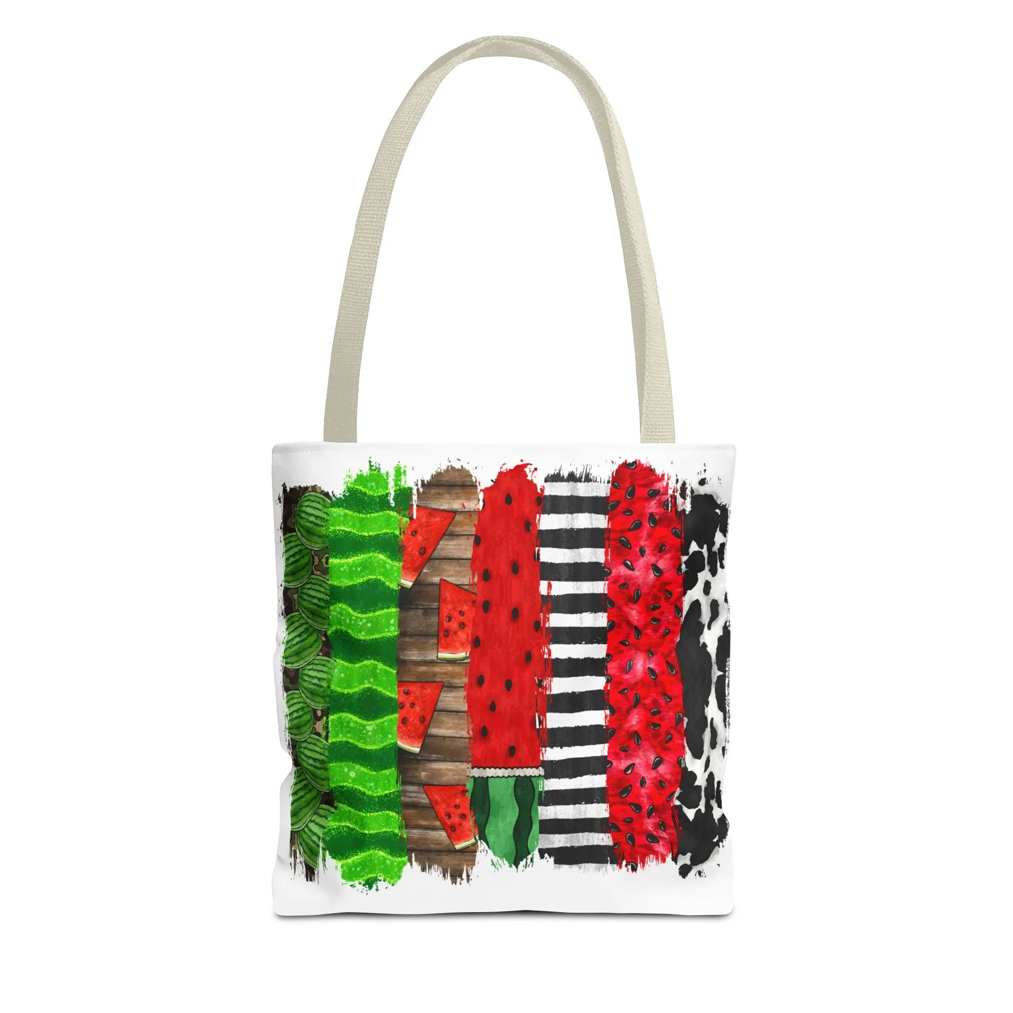 Watermelon Brush Stroke Tote Bag
