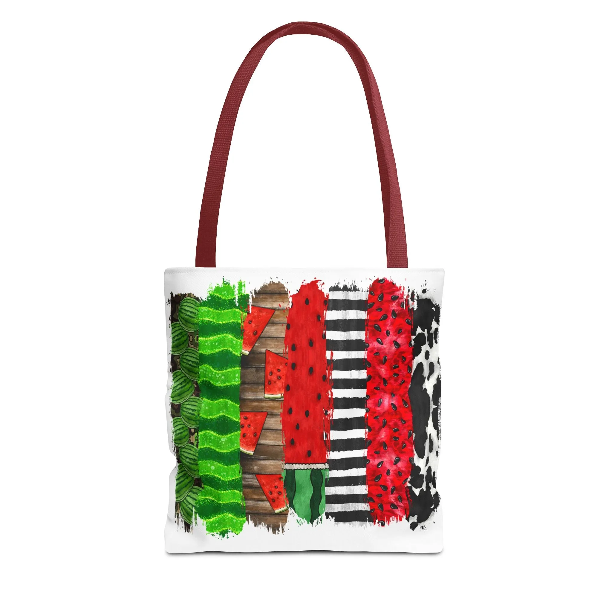 Watermelon Brush Stroke Tote Bag