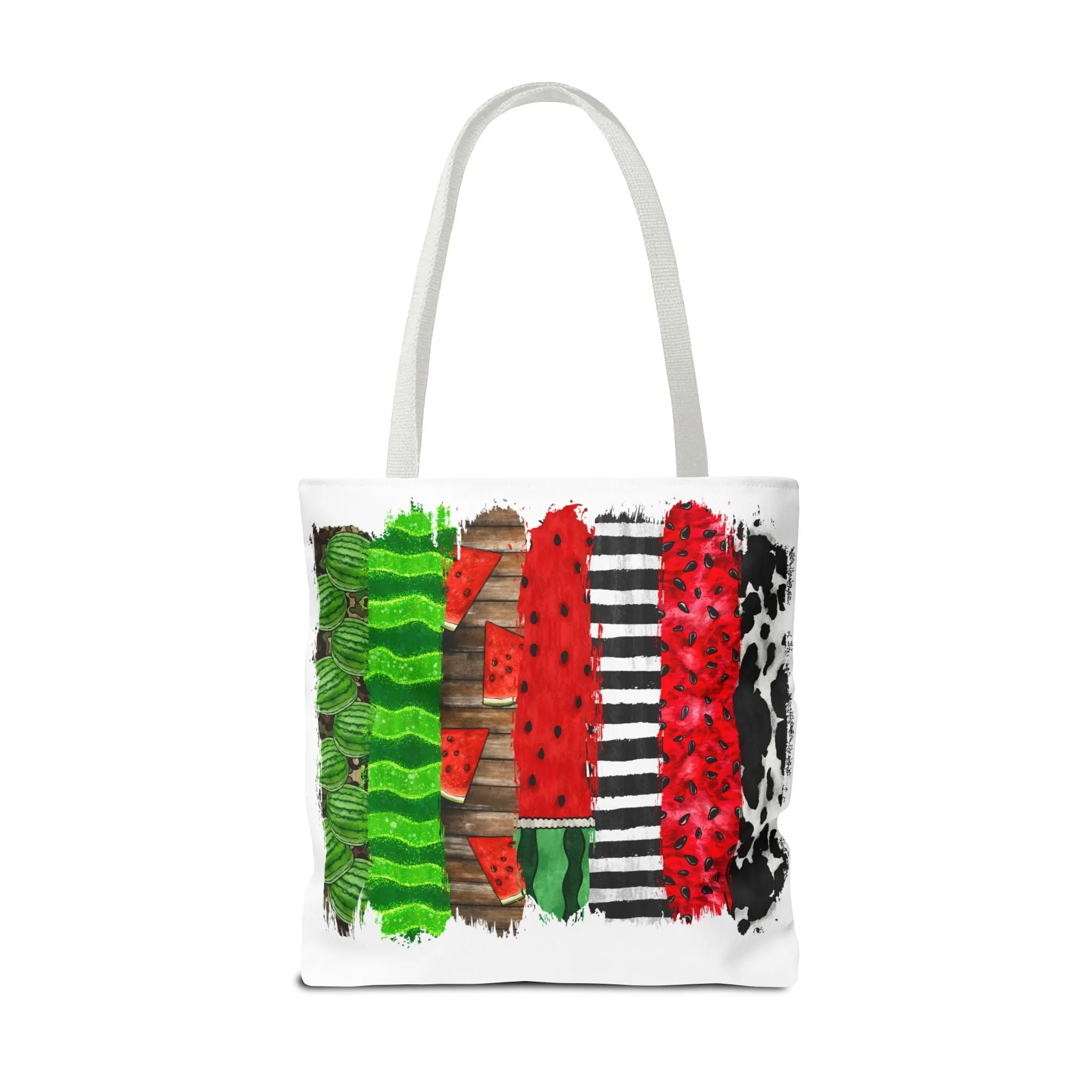 Watermelon Brush Stroke Tote Bag