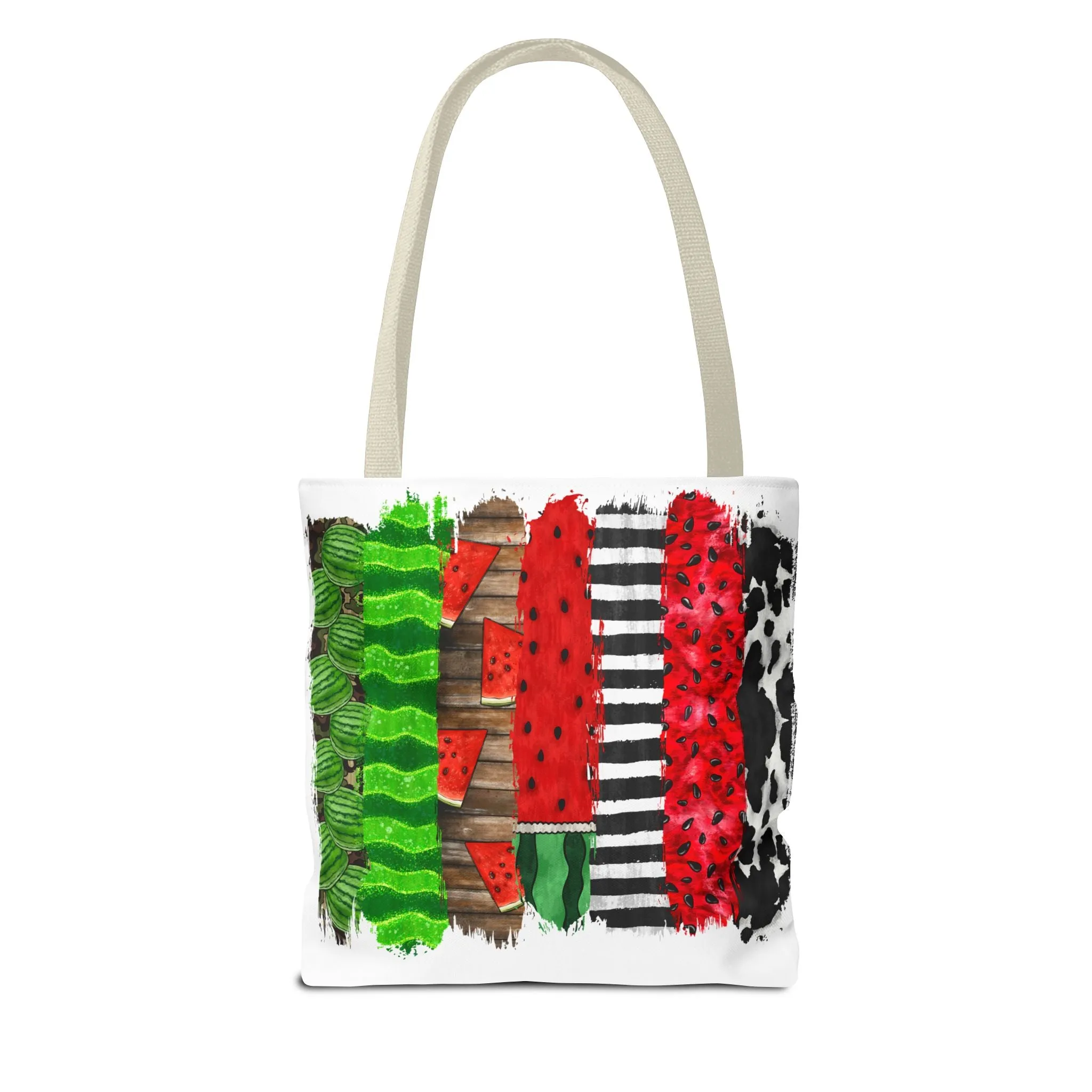 Watermelon Brush Stroke Tote Bag