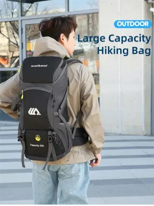 Waterproof 50L Travel Backpack Camping Bags