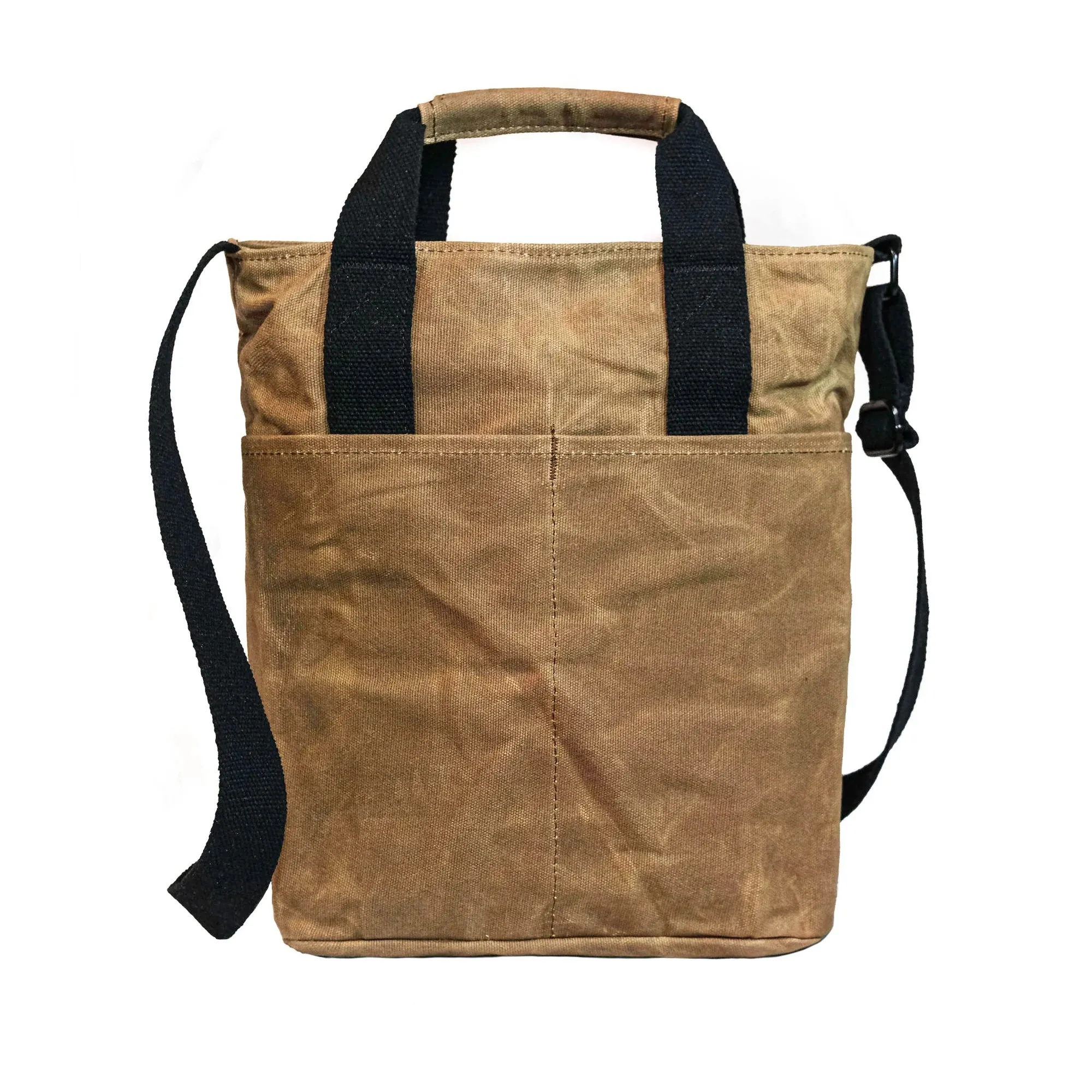 Waxed Canvas Cross Body Tote