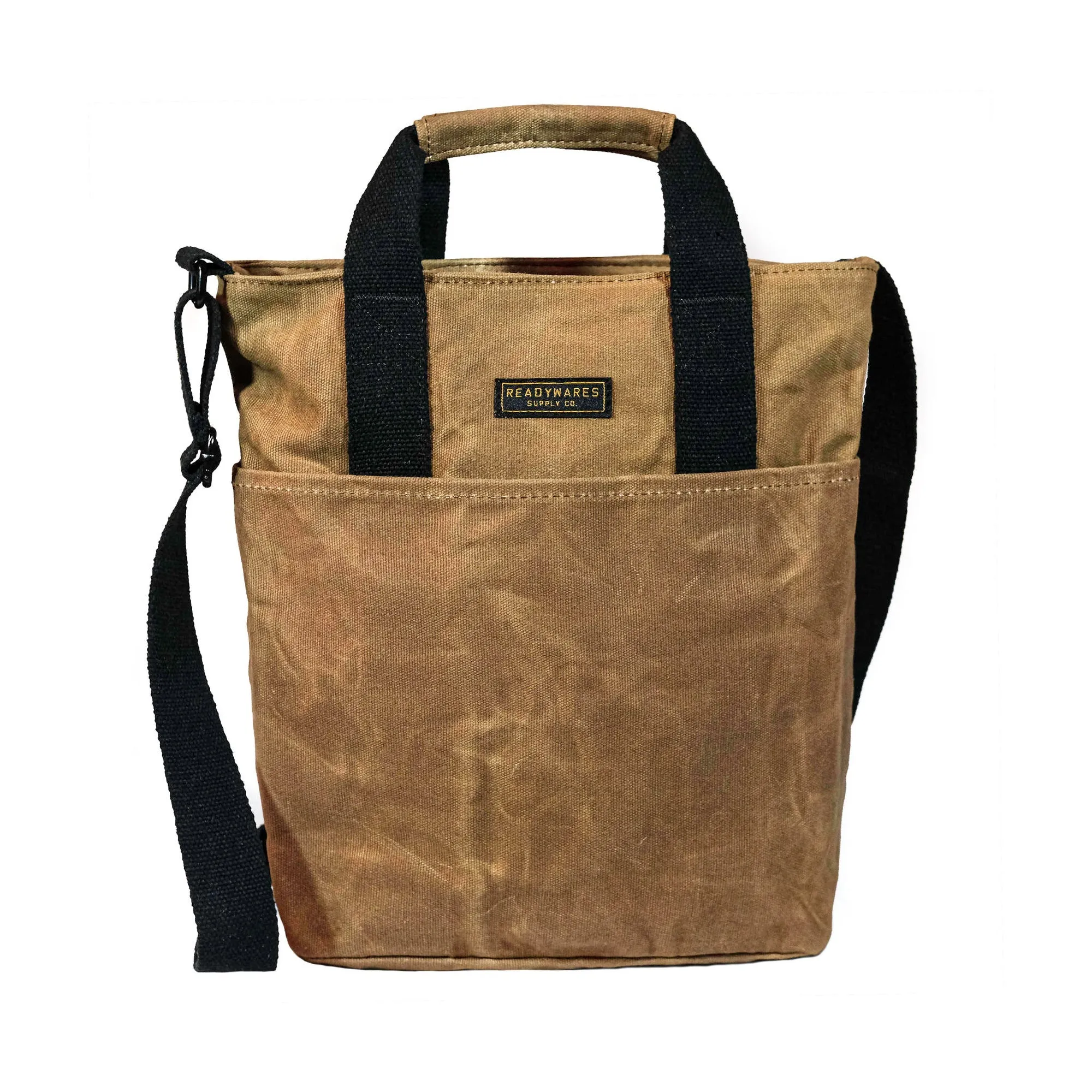 Waxed Canvas Cross Body Tote