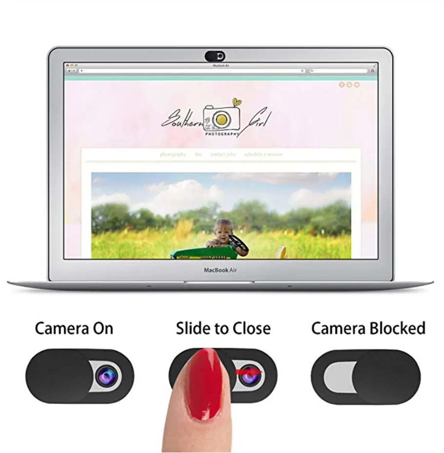Webcam Cover Blockers Ultra Thin for Computer Cell Phone PC Tablet Notebook