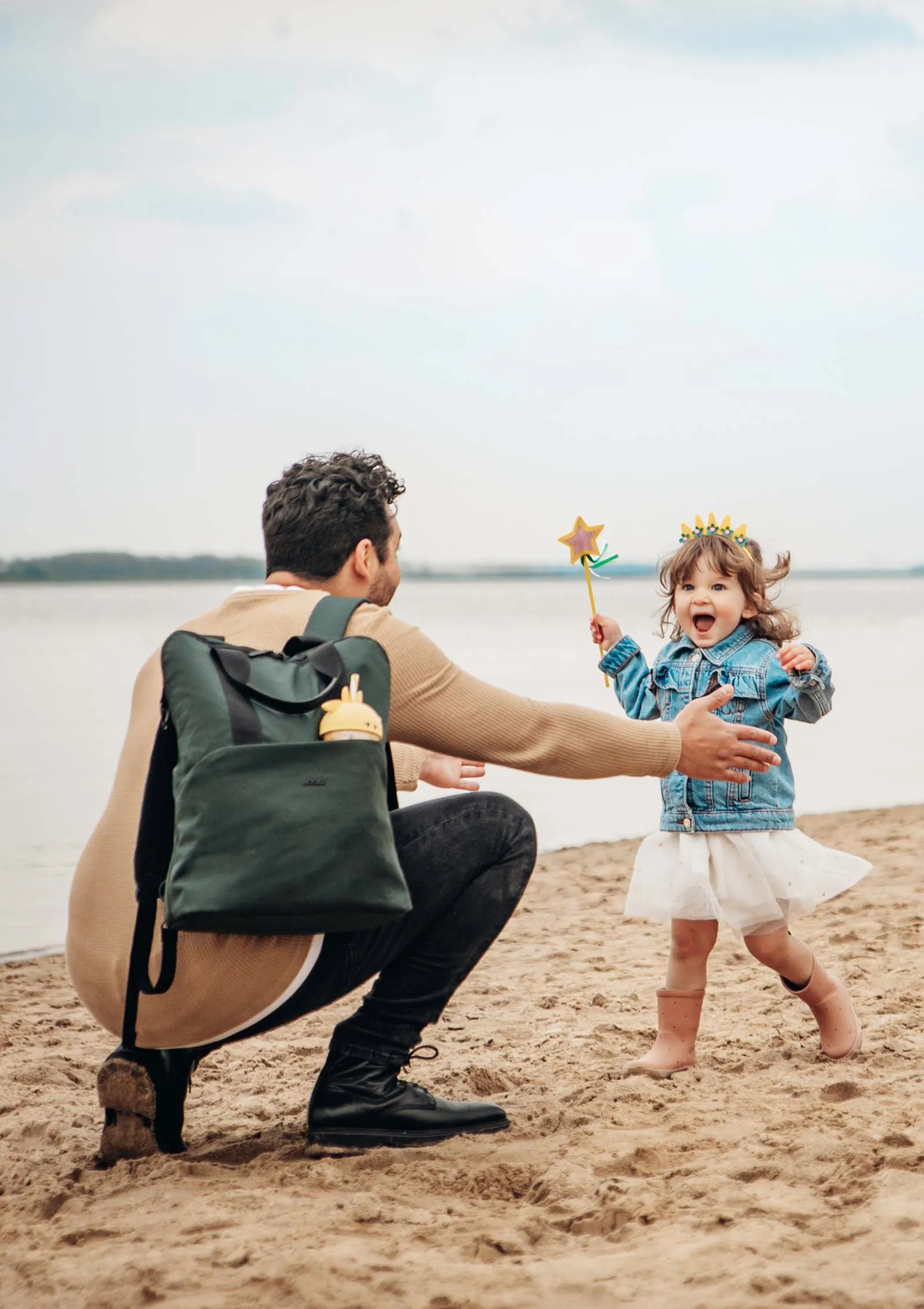 Wickelrucksack grün