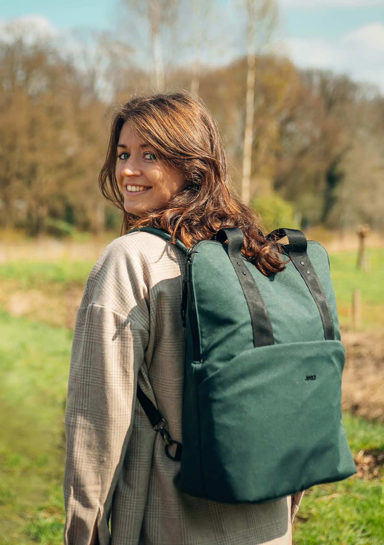 Wickelrucksack grün