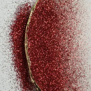 Wine Red Glitter