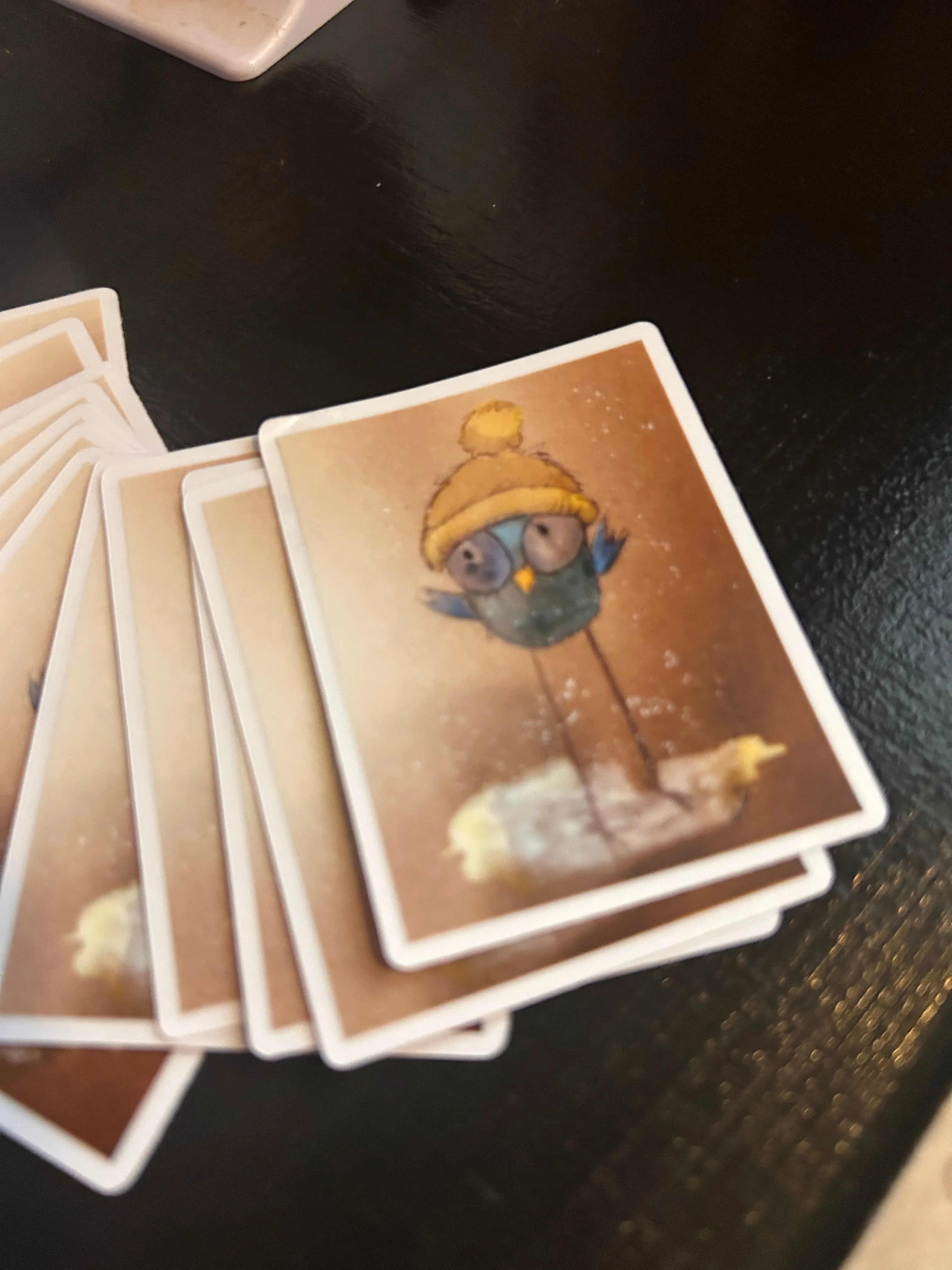 Winter Hi Bird Sticker