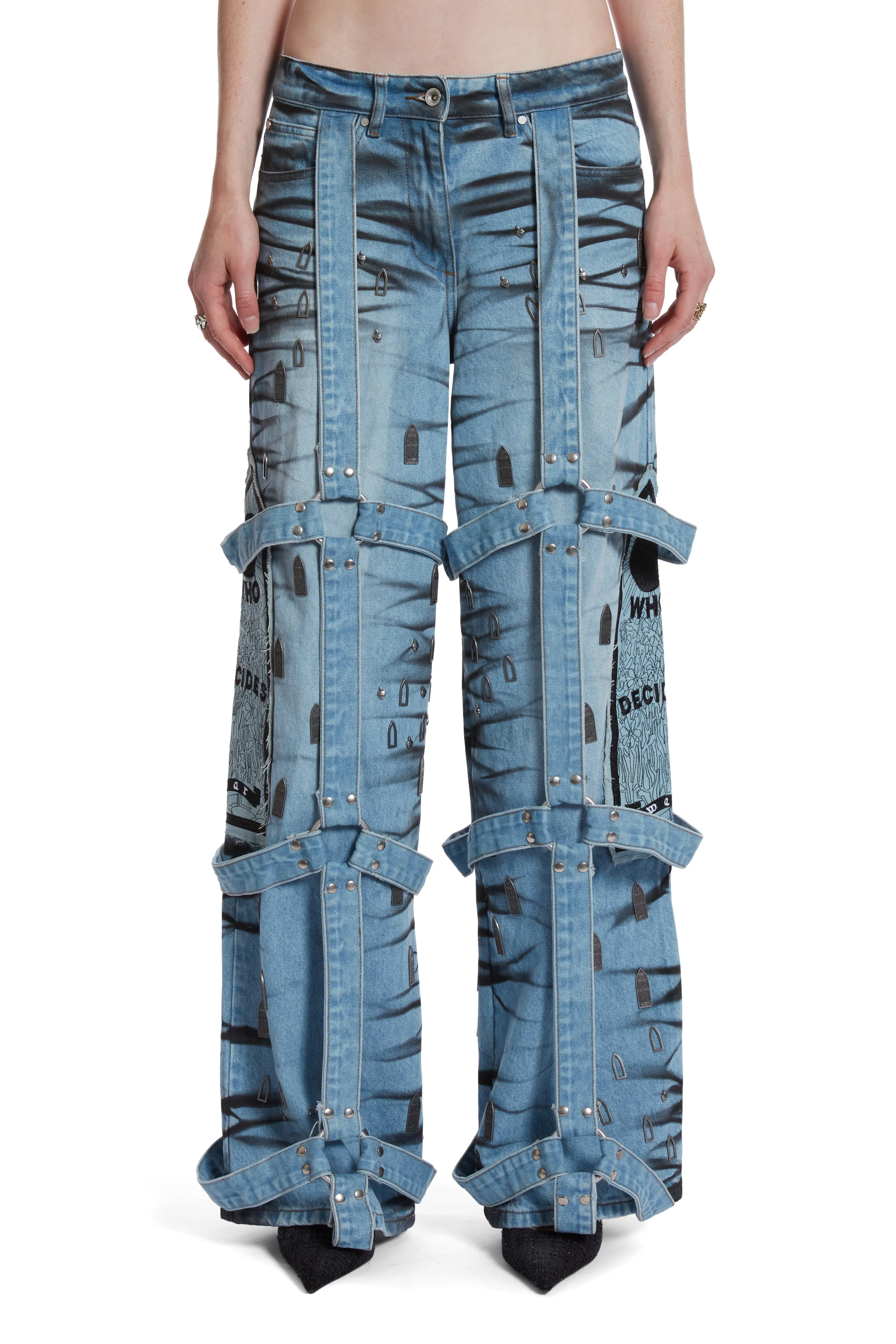 WOMEN'S WINGED LOGO BONDAGE PANT