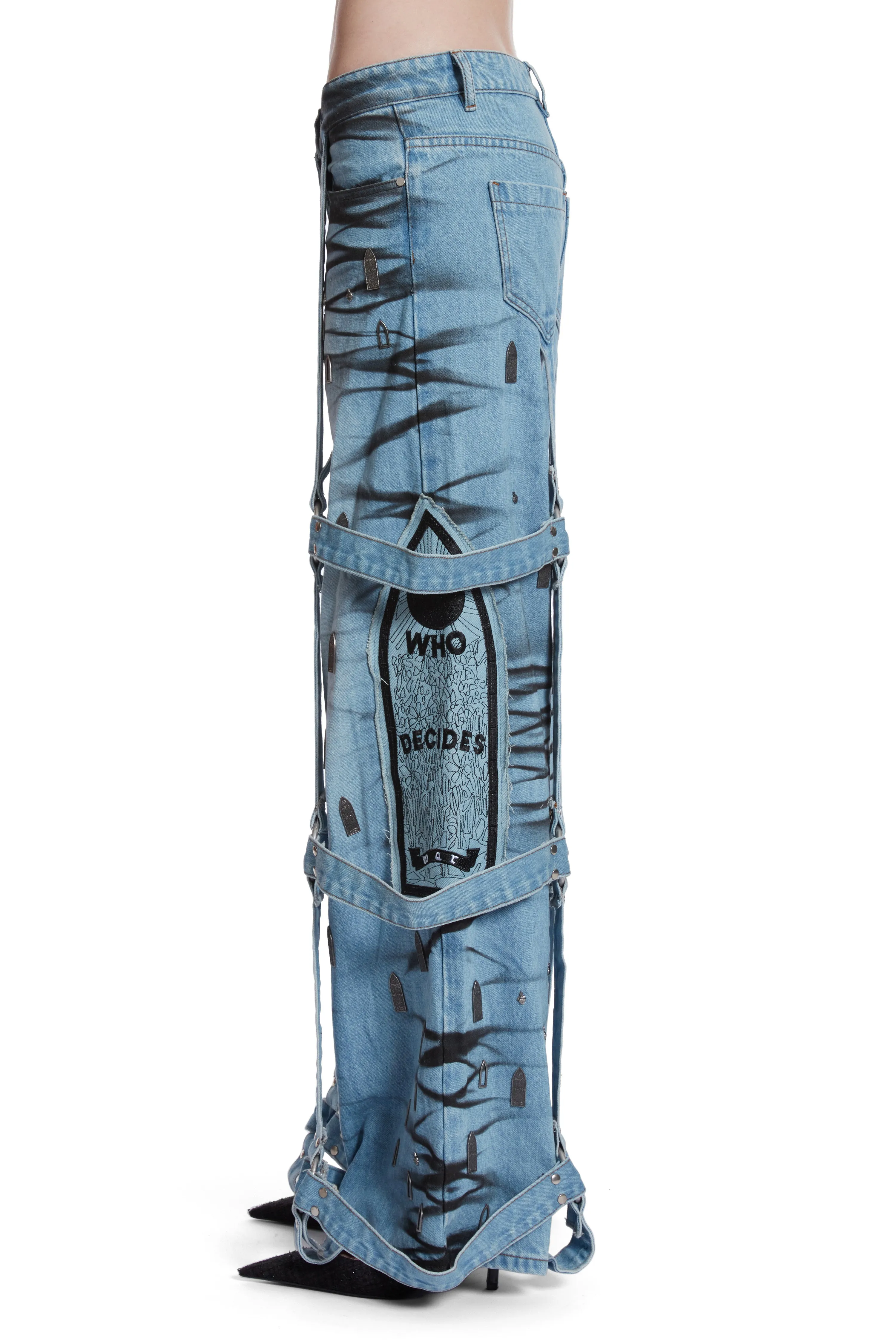 WOMEN'S WINGED LOGO BONDAGE PANT