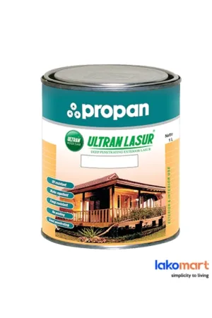Wood Varnish Coating Paint 1Ltr - Chrysant Yellow - ULTRAN LASUR [El-501]