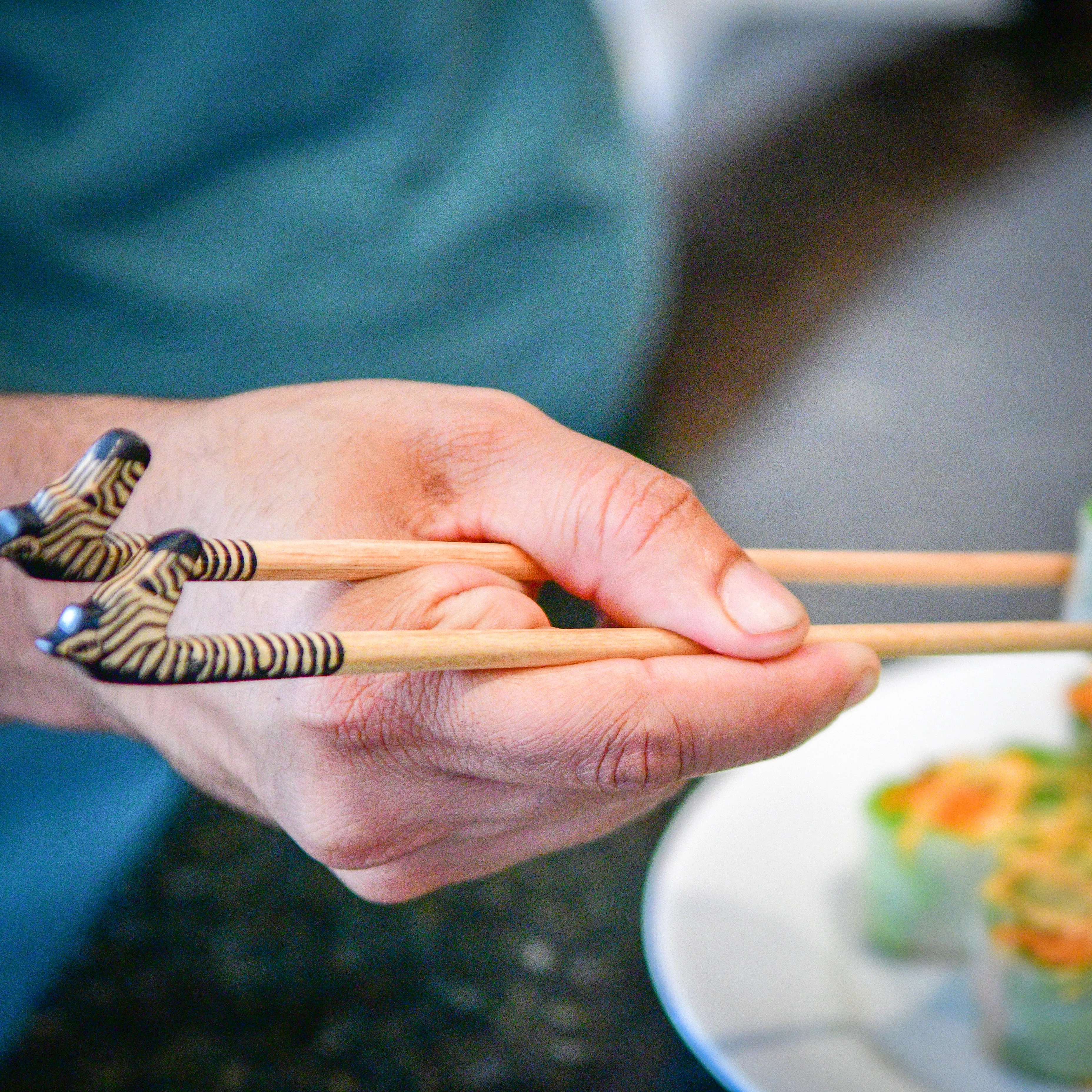 Wooden Handcarved Reusable Chopsticks